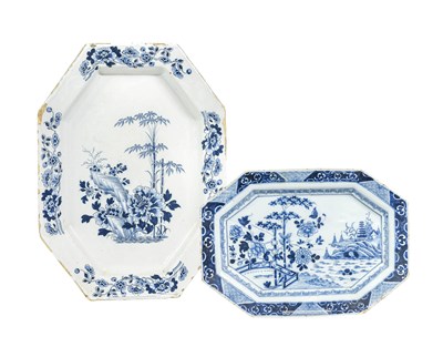 Lot 214 - A Delft Meat Platter, Liverpool or Dublin,...