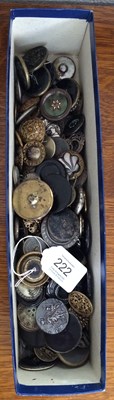 Lot 222 - Early 20th Century Buttons, mainly comprising...