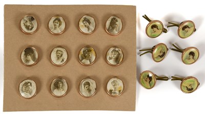 Lot Early 20th Century Photographic Buttons...