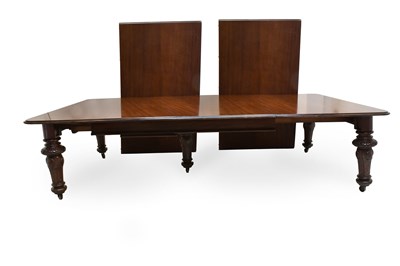 Lot 379 - A Victorian Mahogany Extending Dining Table,...