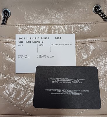 Lot 1020 - Saint Laurent Niki Baby Patent 'Vintage'...
