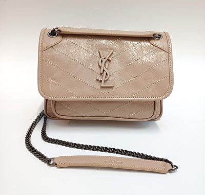 Lot 1020 - Saint Laurent Niki Baby Patent 'Vintage'...