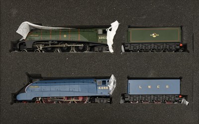 Lot 194 - Bachmann OO Gauge Mallard Two Locomotive Set