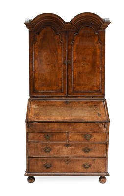 Lot 318 - A Figured Walnut, Featherbanded and...