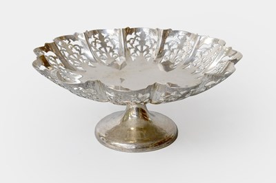 Lot 141 - A George V Silver Pedestal-Bowl, by Viners Ltd....