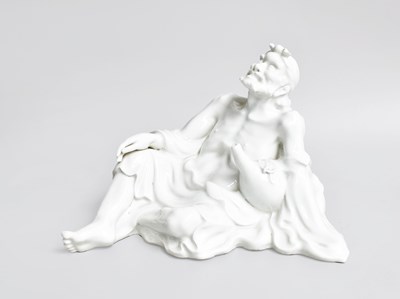 Lot 274 - A Chinese Blanc de Chine Figure, Qing...