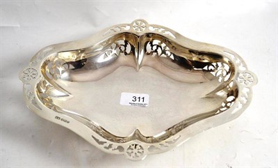 Lot 311 - Silver basket