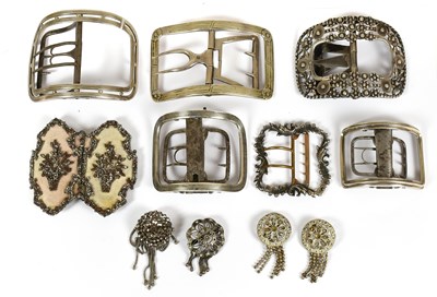 Lot 2138 - Georgian Silver and Other Decorative Buckles...