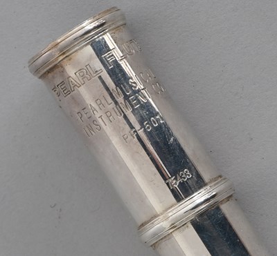 Lot 58 - Flute By Pearl Musical Instrument Co.