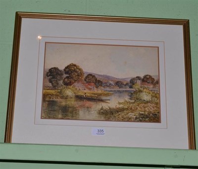 Lot 335 - Harry Pennell, Streatle on Thames, Oxfordshire, signed, watercolour