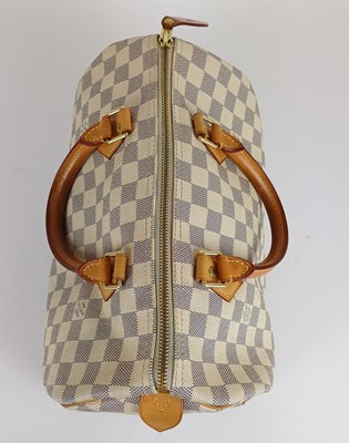 Lot 1040 - Louis Vuitton Speedy 30 Bag in Damier Azur...
