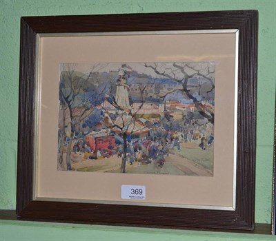 Lot 369 - Lillian R Bell, Easter Monday, signed, watercolour