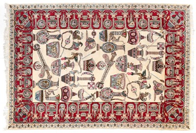 Lot 452 - Kirman Carpet, Southeast Iran, Modern The...