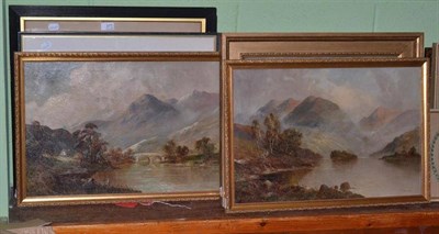 Lot 377 - F.E. Jamieson (19th/20th century) ";On the Dee, Nr Balmoral"; ";Loch Katrine"; each signed,...