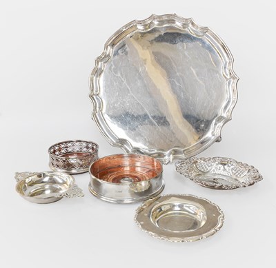 Lot 161 - A Collection of Assorted Silver and Silver...