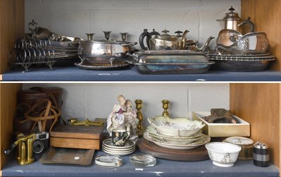 Lot 260 - A Collection of Assorted Silver Plate;...