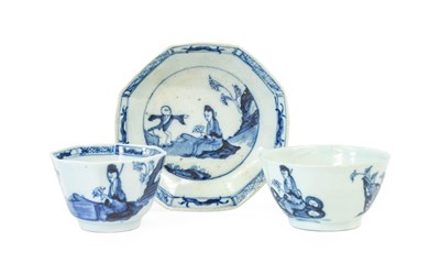 Lot 204 - A Liverpool Porcelain Coffee Cup and Saucer,...