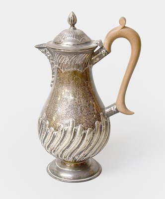 Lot 132 - A Victorian Silver Hot-Water Jug, by William...