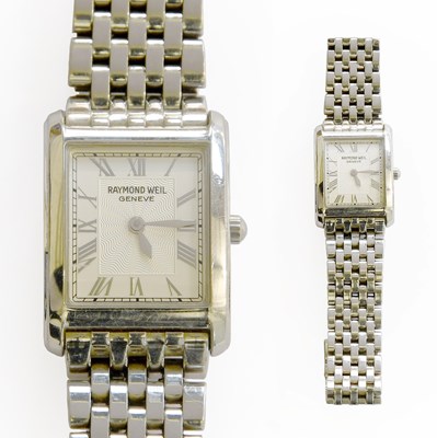 Lot 470 - A Lady's Raymond Weil Quartz Wristwatch, with...