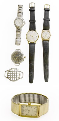 Lot 452 - A 9 Carat Gold Helvetia Wristwatch and Four...