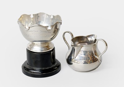 Lot 153 - A Victorian Silver Cream-Jug, Maker's Mark...