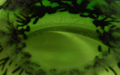 Lot 52 - Edward Hald for Orrefors: A Graal Glass Bowl,...