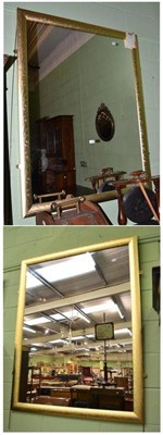 Lot 415 - Two modern gilt framed wall mirrors