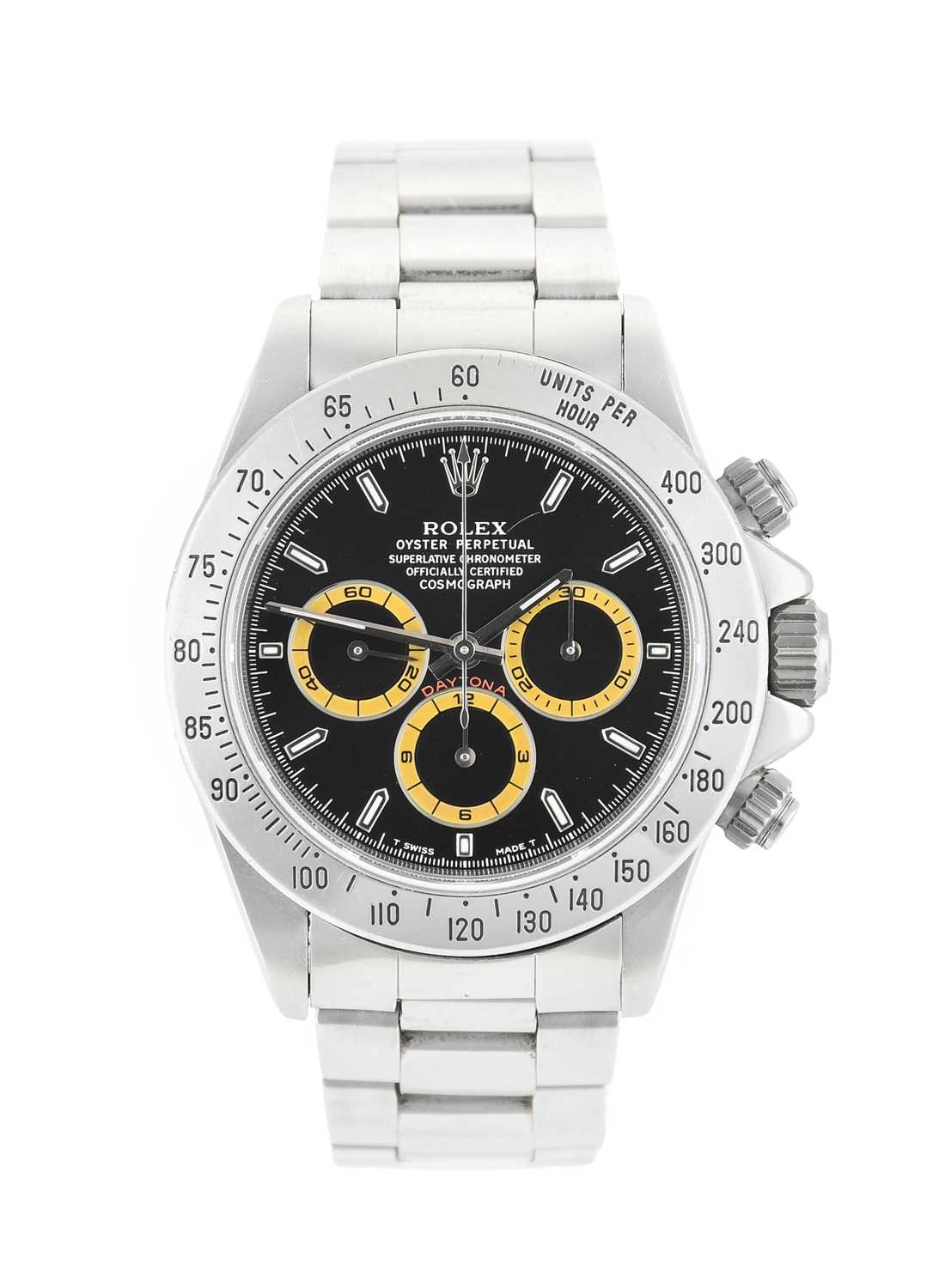 Lot 2302 - Rolex: A Very Rare Stainless Steel Automatic...