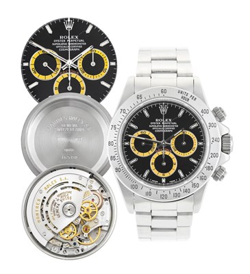 Lot 2302 - Rolex: A Very Rare Stainless Steel Automatic...