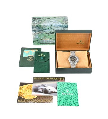 Lot 2302 - Rolex: A Very Rare Stainless Steel Automatic...