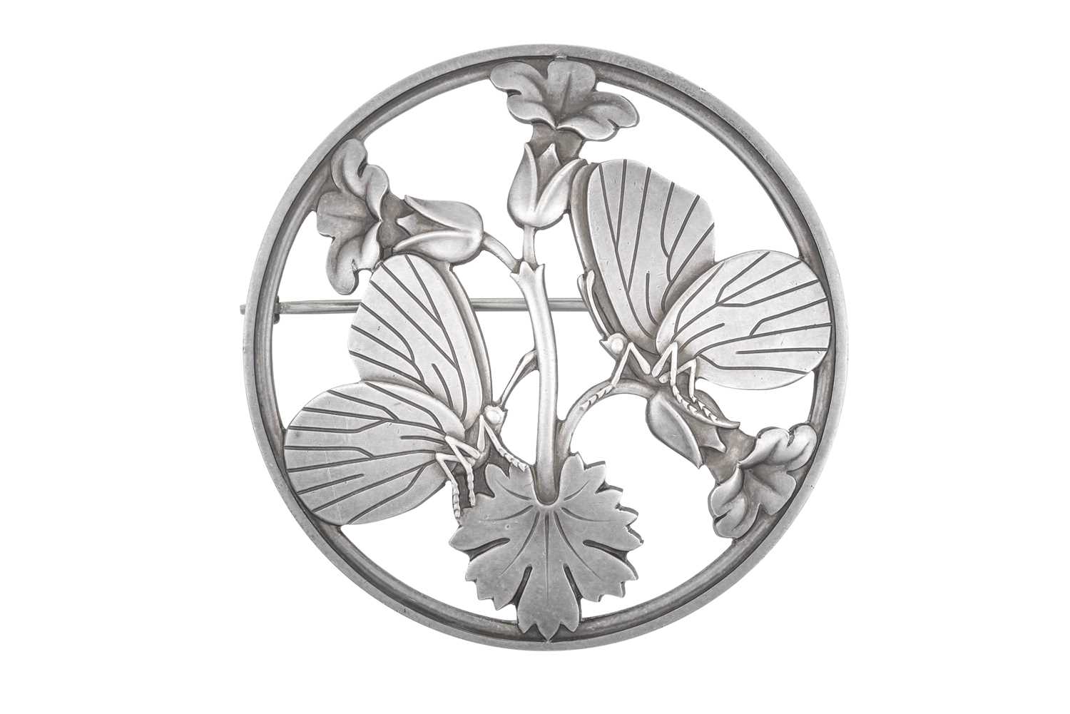 Lot 2132 - A Moonlight Blossom Brooch, designed by Arno...