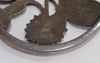 Lot 2132 - A Moonlight Blossom Brooch, designed by Arno...