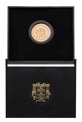 Lot 207 - Jamaica, Proof Twenty Dollars 1972, struck to...