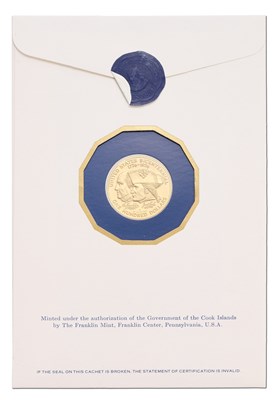 Lot 205 - Cook Islands, Proof One Hundred Dollars 1976,...