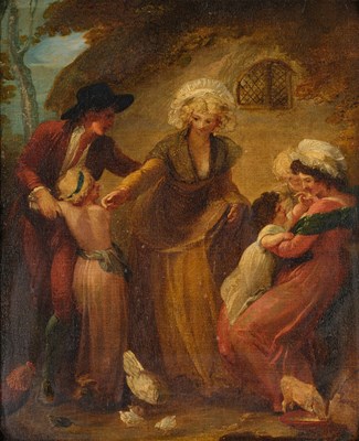 Lot 1076 - Thomas Stothard RA (1755-1835) Rustic figure...