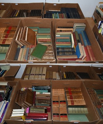 Lot 1109 - Leather Bindings, including the works of...