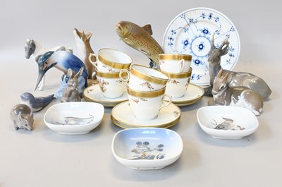 Lot 273 - Royal Copenhagen Porcelain, including a set of...