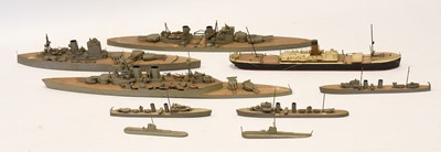 Lot 146 - Waterline Ship Models 1:600 Scale