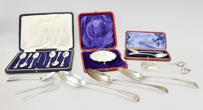 Lot 172 - A Collection of Assorted Silver and Silver...