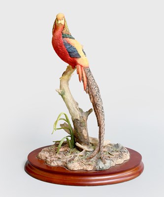 Lot 192 - Border Fine Arts 'Golden Pheasant', model No....