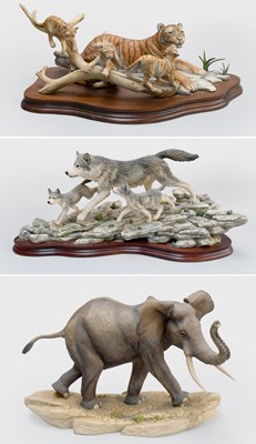 Lot 196 - Border Fine Arts Wild Animal Groups,...