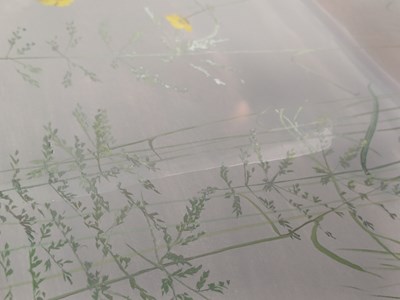 Lot 344 - Audrey Johnson (1918-2010) Panoramic landscape...