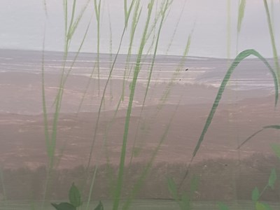Lot 344 - Audrey Johnson (1918-2010) Panoramic landscape...