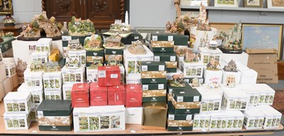 Lot 215 - Lilliput Lane: A collection of approximately...