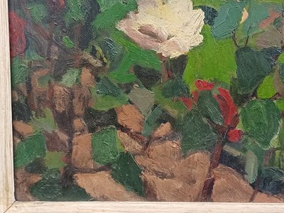 Lot 342 - Richard Crabbe (1927-2010) Woman reading in a...