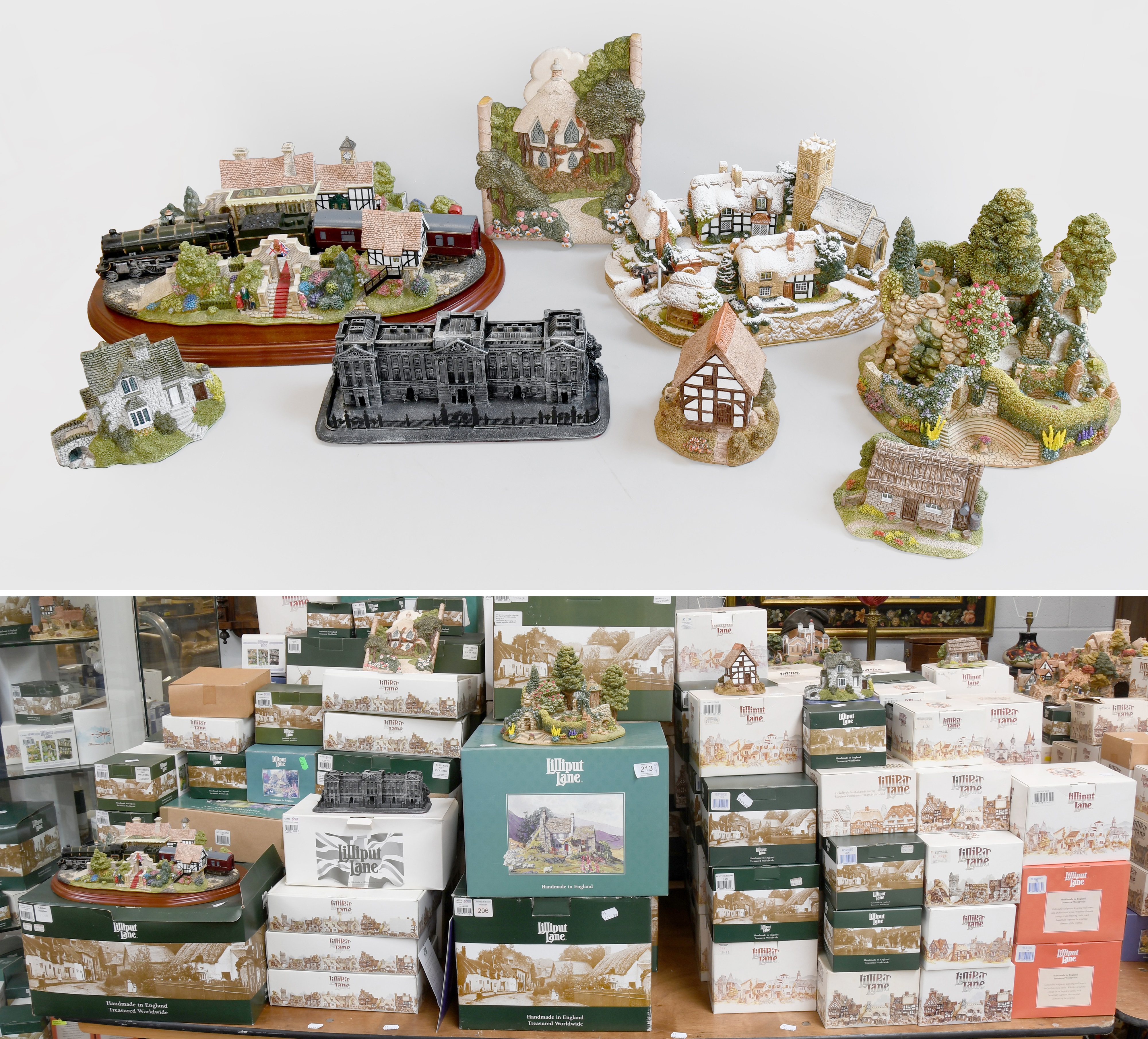 リリパットレーン　Winter At  Mot Hall, keswick LILLIPUT LANE - Winter At Moot Hall Keswick L2619 Cumbrian