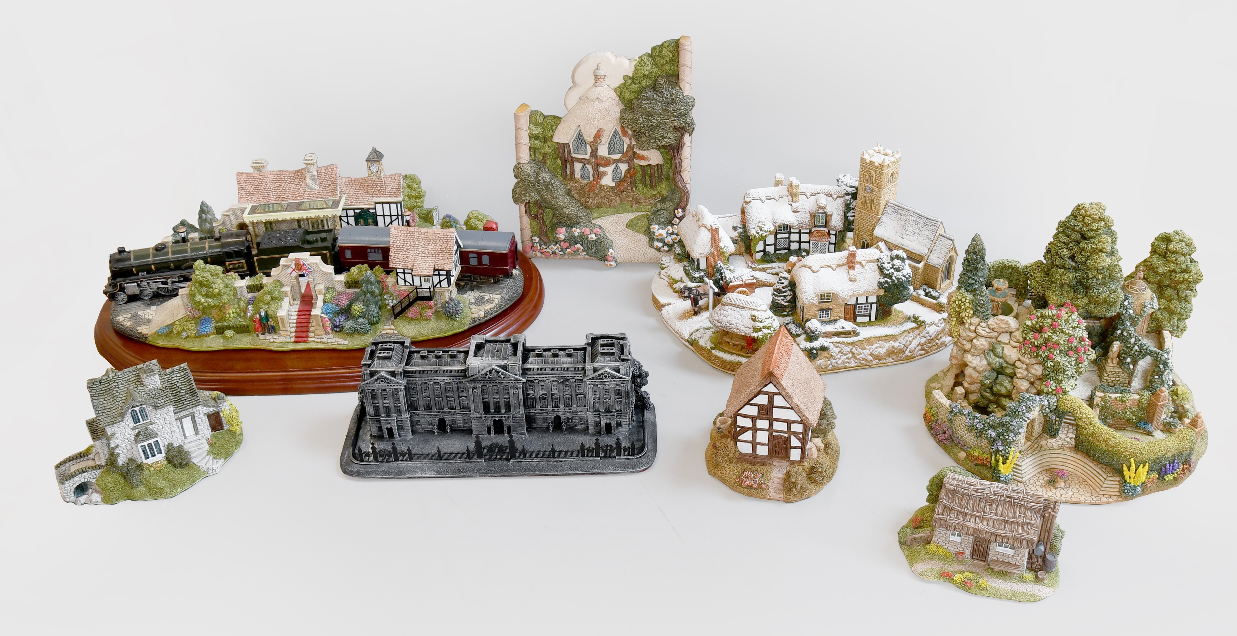 リリパットレーン　Winter At  Mot Hall, keswick LILLIPUT LANE - Winter At Moot Hall Keswick L2619 Cumbrian