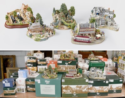 Lot 222 - Lilliput Lane: A collection of approximately...