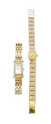 Lot 434 - A Lady's 9 Carat Gold Rotary wristwatch,...