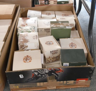 Lot 223 - Lilliput Lane: A large collection of boxed and...